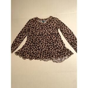 EXTREMLY ME cheetah print top size 5/6